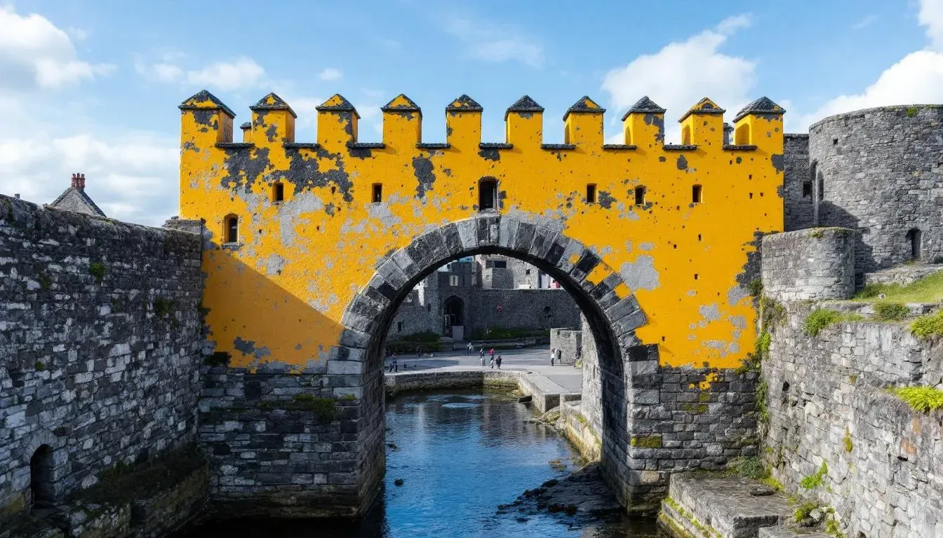 Filming location in Ireland